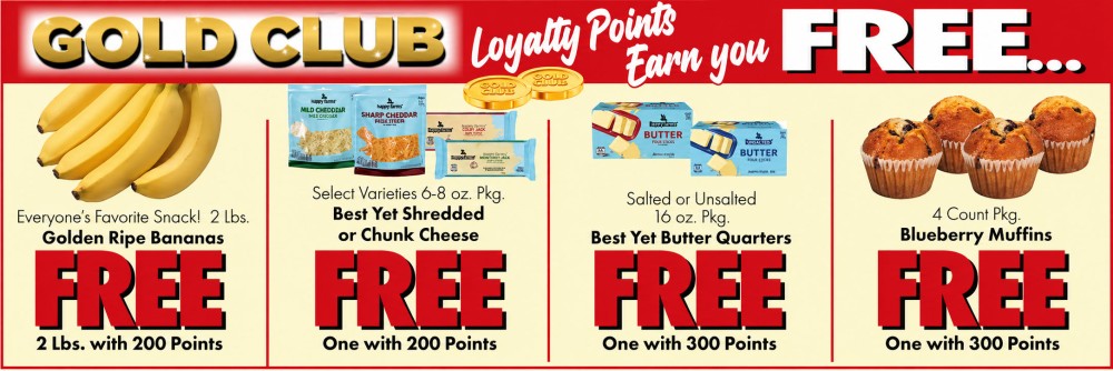 Loyalty Points Earn You FREE...
